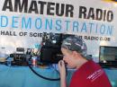 The Hall of Science Amateur Radio Club offered ham radio demonstrations and a chance to actually get on the air.